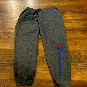 Champion Gray Sweats - M
